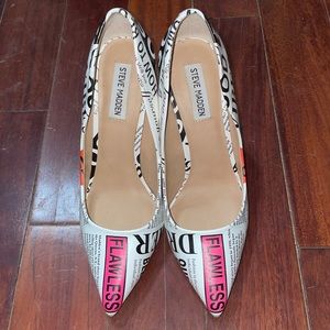 Steve Madden magazine heel
